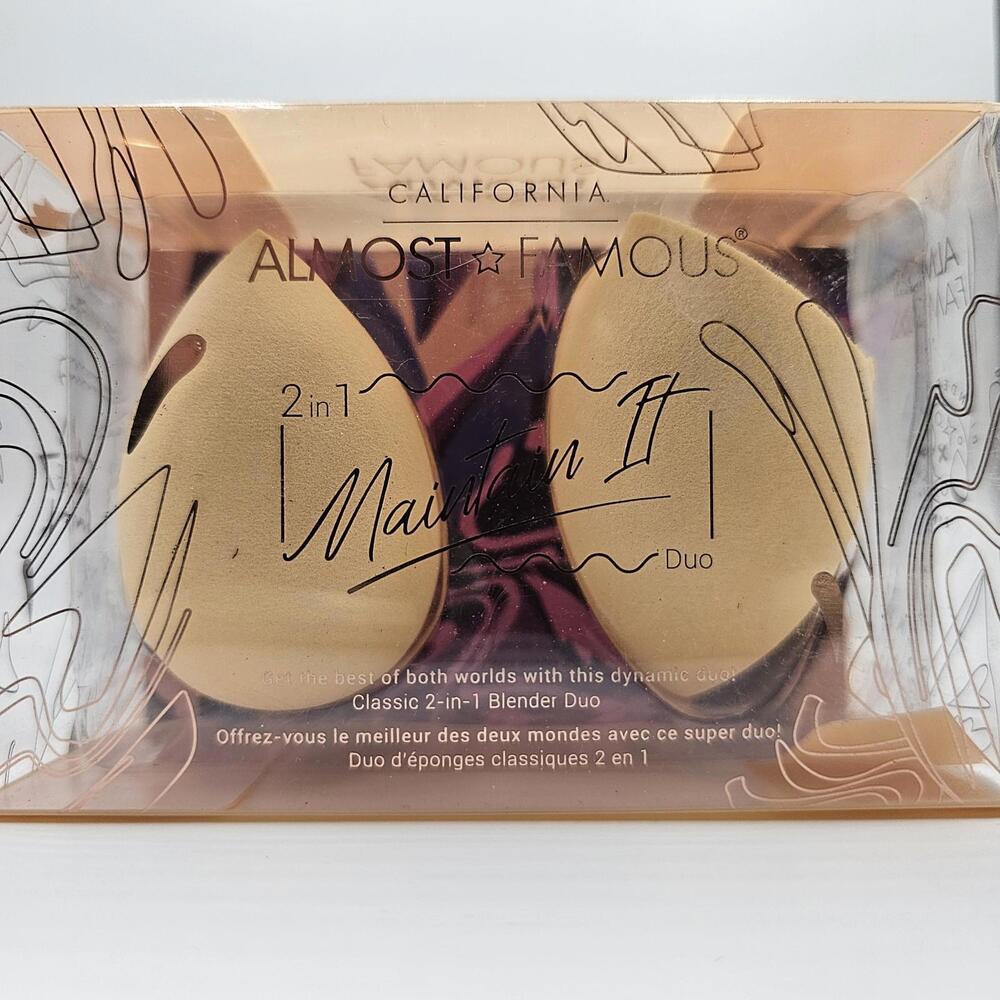 Almost Famous Makeup Blending‎ Sponges (2 Pack)